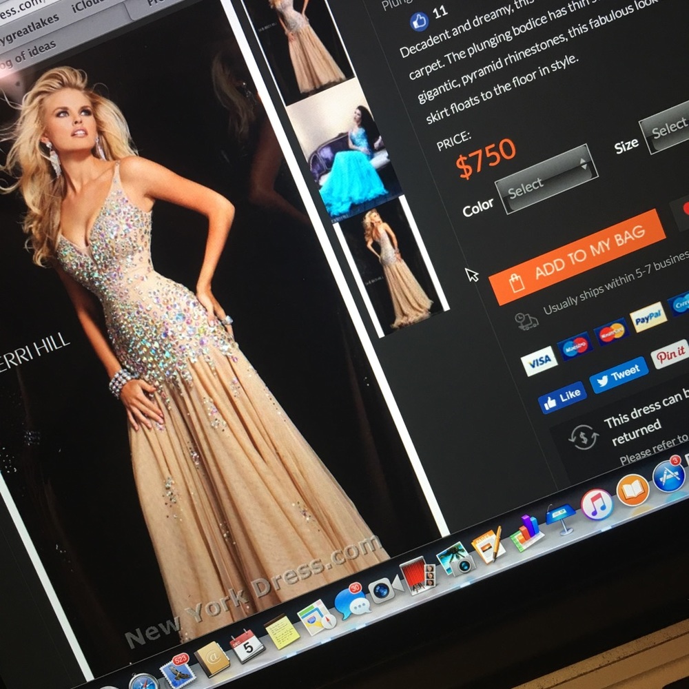 Sherri Hill prom/pageant dress